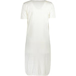 Cavalli Class White Viscose Women Dress CA-37221-XS