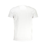 Cavalli Class White Cotton T-Shirt CA-28609-L