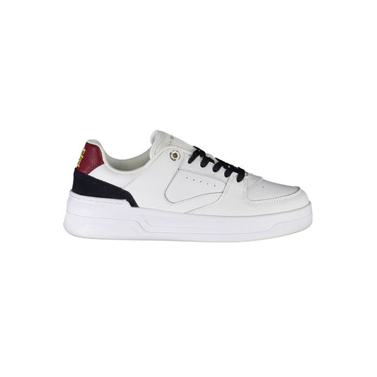 Tommy Hilfiger Bianco Leather Women Sneaker 1728,67403481248,Athletic - Sneakers - Shoes,EU36/US6,EU37/US7,EU38/US8,EU39/US9,EU40/US10,New with tags,Shoes,Sneakers - Shoes,Tommy Hilfiger,White,Women