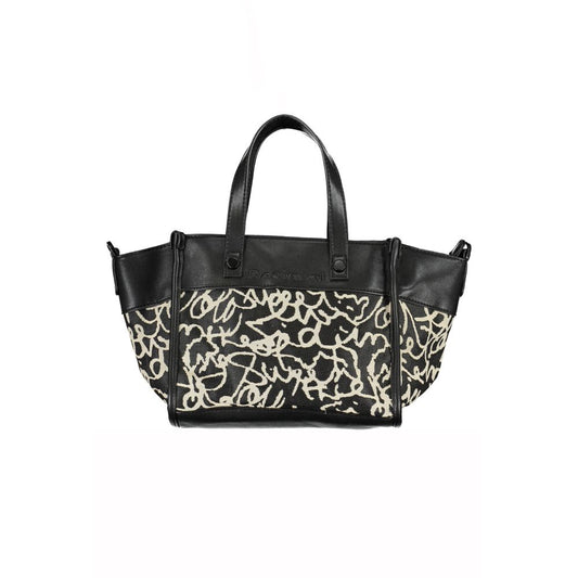 Desigual Nero Polyester Women Handbag