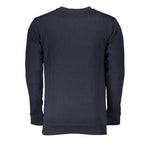 Cavalli Class Blue Cotton Sweater CA-26738-L