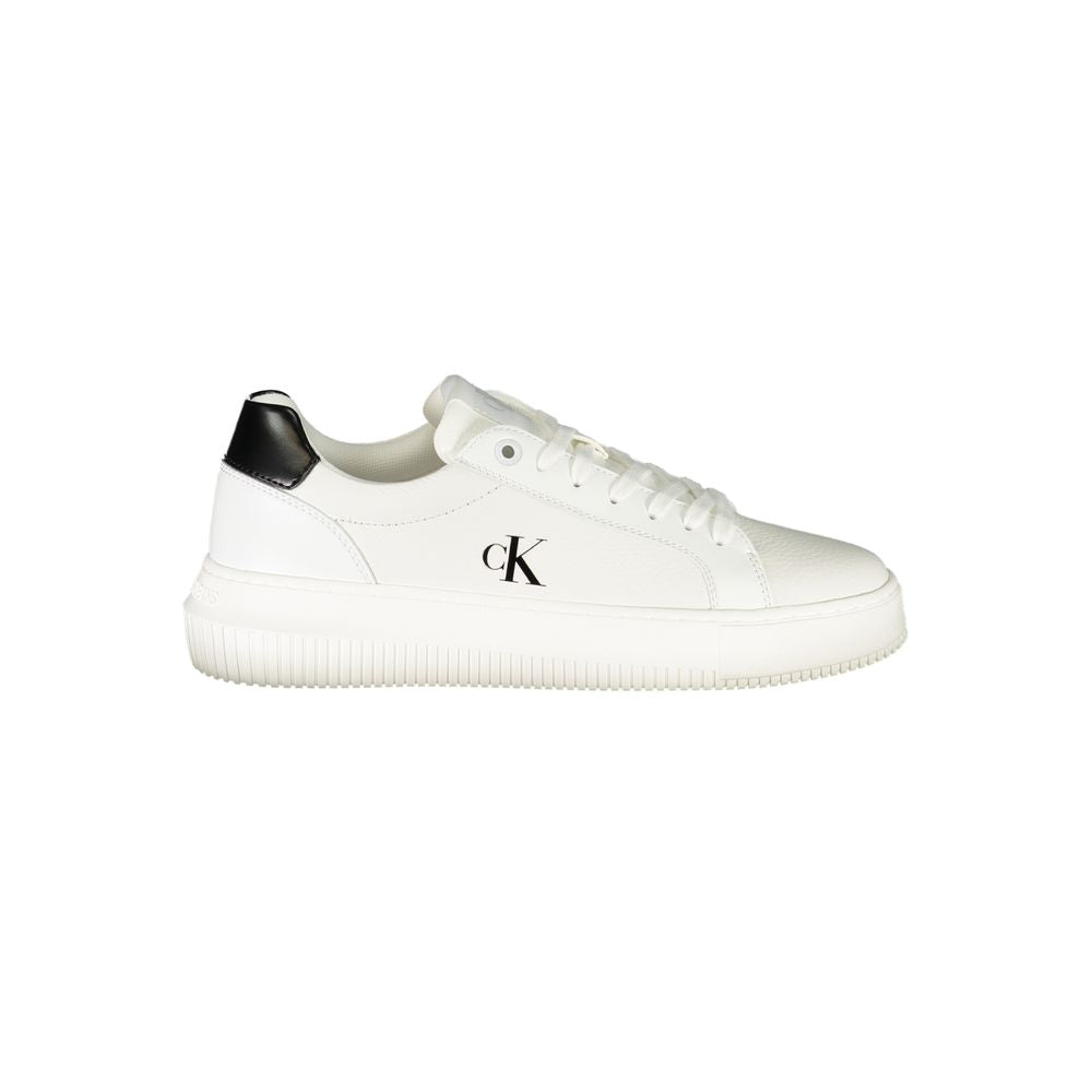Calvin Klein White Leather Women Sneaker CA-36787-EU36/US6