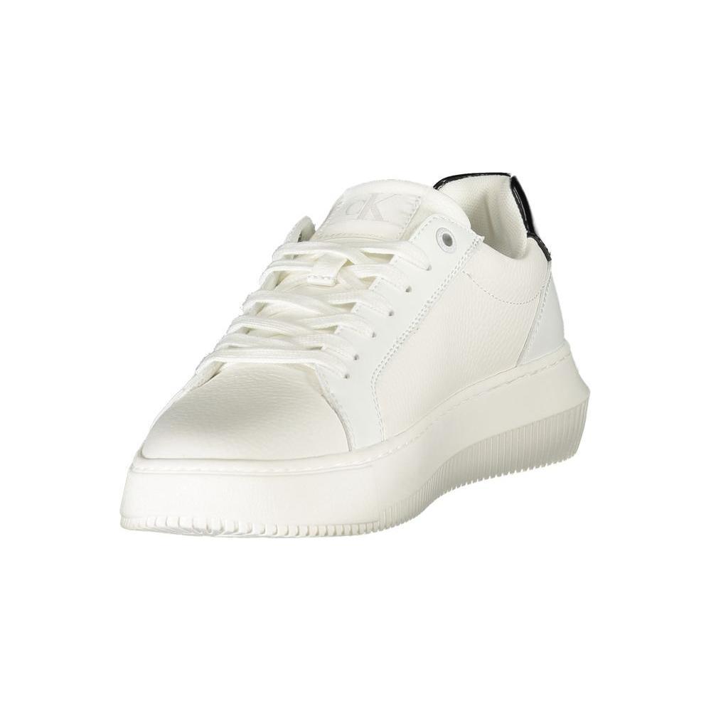 Calvin Klein White Leather Women Sneaker CA-36787-EU36/US6