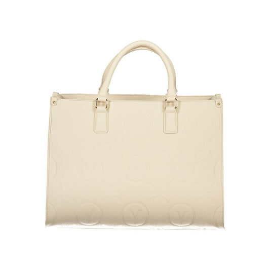 Valentino Beige Polyethylene Handbag