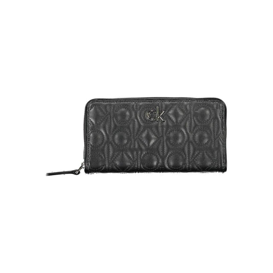 Calvin Klein Nero Poliuretano Women Wallet 1728,67403481248,Accessories,Black,Calvin Klein,New with tags,Wallets - Accessories,Wallets - Wallets - Accessories,Women
