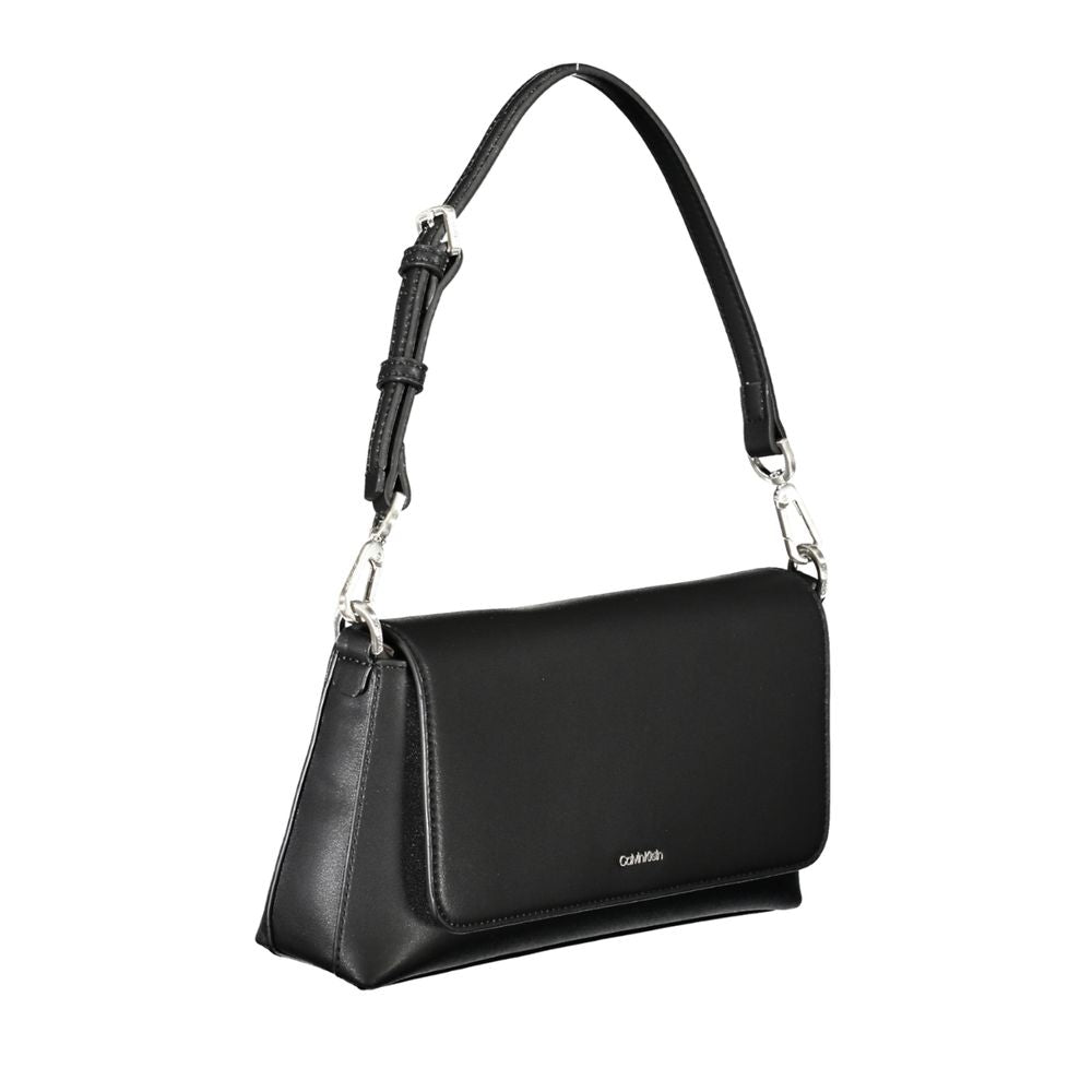 Calvin Klein Black Polyester Women's Handbag