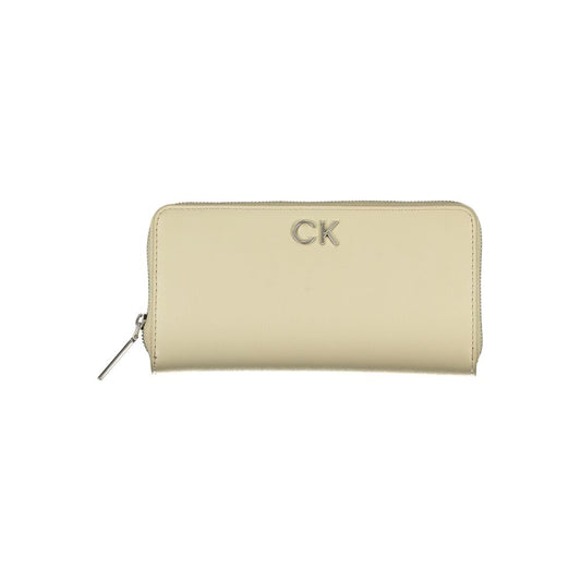 Calvin Klein Beige Polyurethane Women Wallet 1728,67403481248,Accessories,Beige,Calvin Klein,New with tags,Wallets - Accessories,Wallets - Wallets - Accessories,Women
