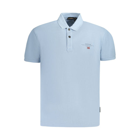 Napapijri Azzurro Cotton Men Polo 1728,67403481248,Blue,Clothing,Men,Napapijri,New with tags,Polo Shirts - T-Shirts - Clothing,S,T-Shirts - Clothing