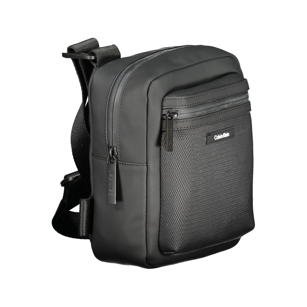 Calvin Klein Nero Polyurethane Men's Shoulder Bag
