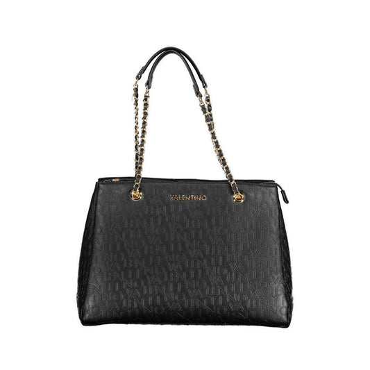Mario Valentino Black Polyethylene Handbag Mario Valentino