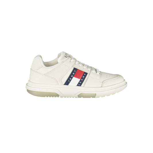 Tommy Hilfiger Bianco Polyurethane Women Sneaker 1728,67403481248,Athletic - Sneakers - Shoes,EU36/US6,EU37/US7,EU38/US8,EU39/US9,EU40/US10,EU41/US11,New with tags,Shoes,Sneakers - Shoes,Tommy Hilfiger,White,Women