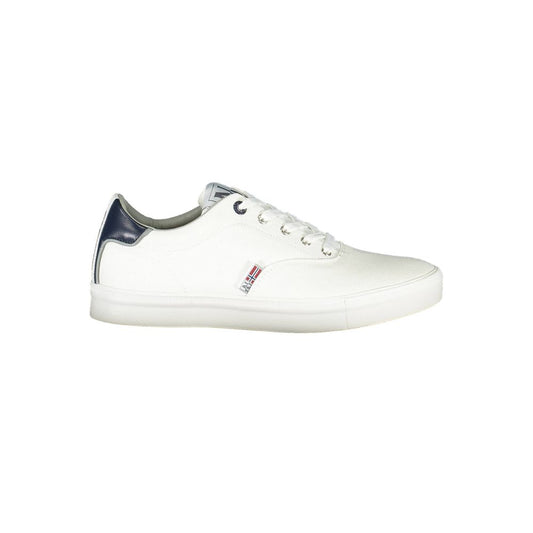 Napapijri White Polyester Athletic Sneakers