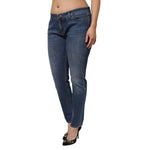 Dolce & Gabbana Blue Low Waist Cotton Skinny Denim Jeans PAN76503-48