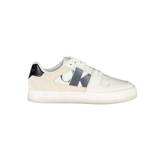 Calvin Klein White Polyurethane Women Sneaker 1728,67403481248,Athletic - Sneakers - Shoes,Calvin Klein,EU36/US6,EU39/US9,New with tags,Shoes,Sneakers - Shoes,White,Women