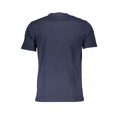 Cavalli Class Blu Cotton Men T-Shirt