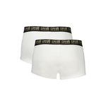 Cavalli Class White Cotton Men Boxer Pair CA-32609-S
