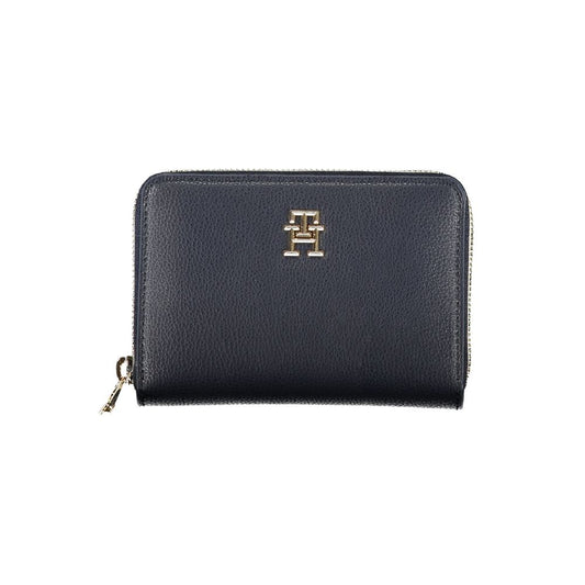 Tommy Hilfiger Blue Polyurethane Women Wallet 1728,67403481248,Accessories,Blue,New with tags,Tommy Hilfiger,Wallets - Accessories,Wallets - Wallets - Accessories,Women