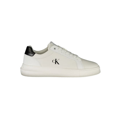 Calvin Klein Bianco Polyurethane Men Sneaker 1728,67403481248,Athletic - Sneakers - Shoes,Calvin Klein,EU40/US7,EU41/US8,EU42/US9,EU43/US10,EU44/US11,EU45/US12,Men,New with tags,Shoes,Sneakers - Shoes,White