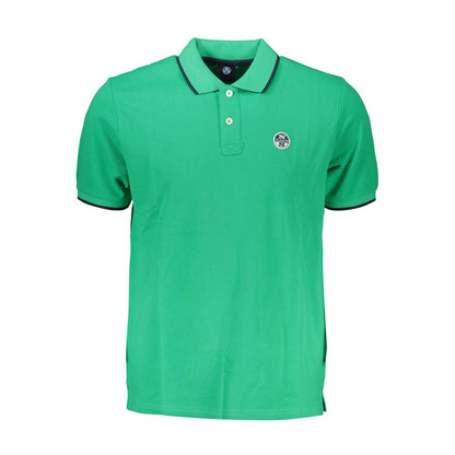 North Sails Verde Cotton Men Polo Shirt
