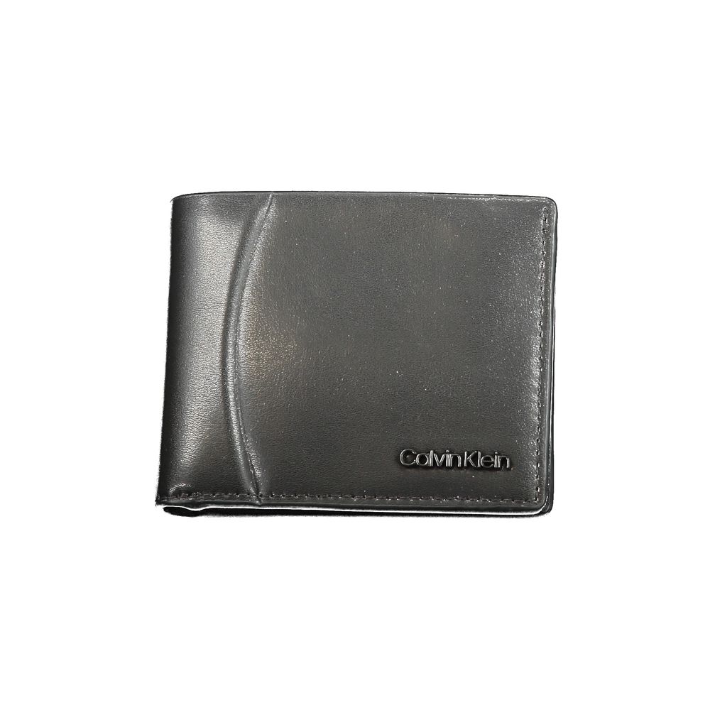 Calvin Klein Nero Leather Men Wallet 1728,67403481248,Accessories,Black,Calvin Klein,Men,New with tags,Wallets - Accessories,Wallets - Wallets - Accessories