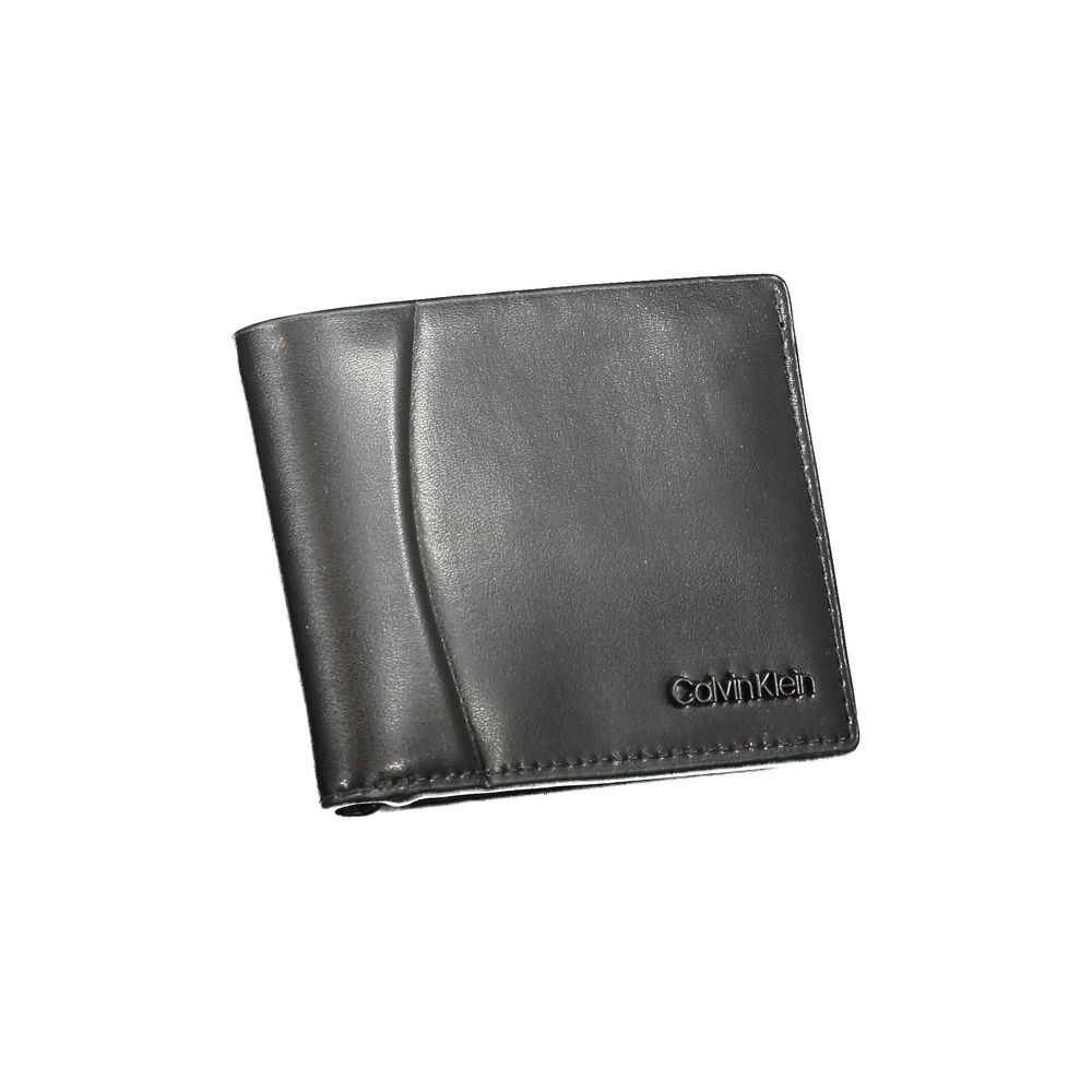 Calvin Klein Nero Leather Men Wallet 1728,67403481248,Accessories,Black,Calvin Klein,Men,New with tags,Wallets - Accessories,Wallets - Wallets - Accessories
