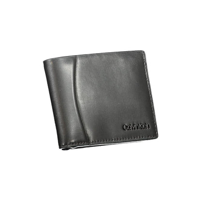 Calvin Klein Nero Leather Men Wallet 1728,67403481248,Accessories,Black,Calvin Klein,Men,New with tags,Wallets - Accessories,Wallets - Wallets - Accessories