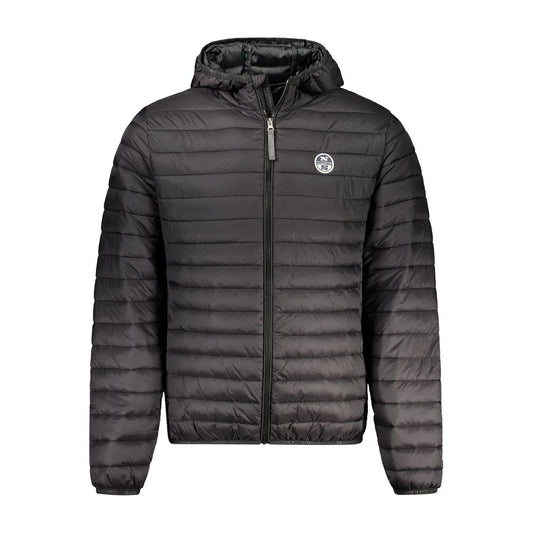North Sails Black Polyamide Full-Length Jacket North Sails