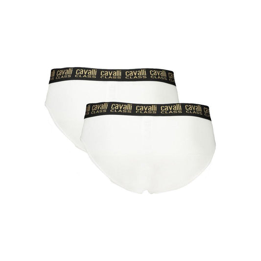 Cavalli Class White Cotton Men Underwear CA-32606-S