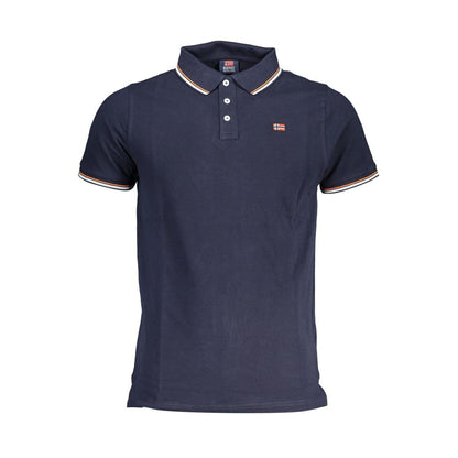 Norway 1963 Navy Cotton Men Polo