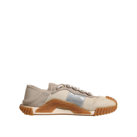Dolce & Gabbana Multicolor Lace Up Low Top NS1 Sneakers Shoes