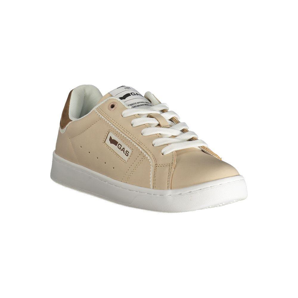 Gas Beige Polyester Women Sneaker GA-38555-EU37/US7