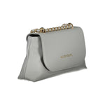 Mario Valentino Gray Polyethylene Handbag VA-32684