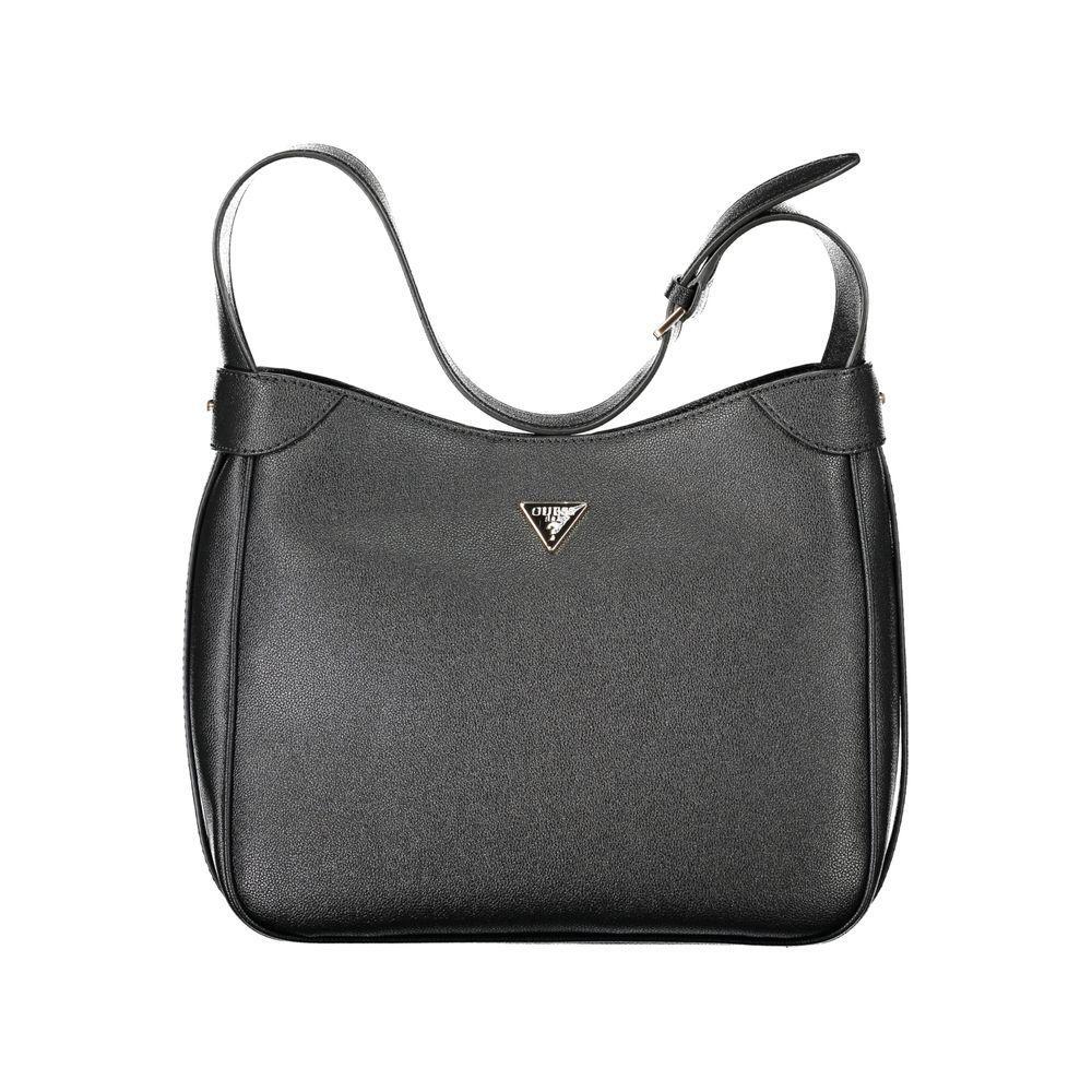 Guess Jeans Black Polyethylene Handbag GU-33943
