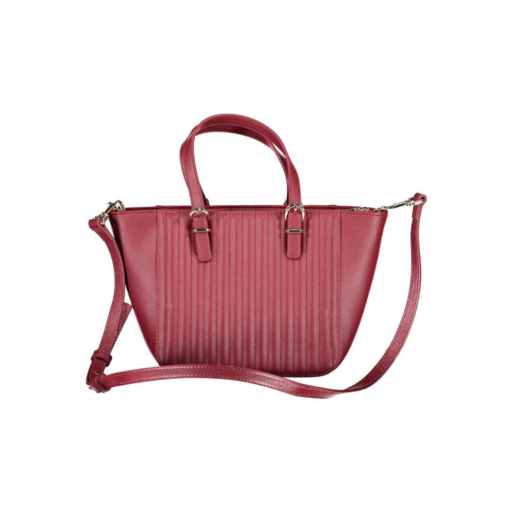 Tommy Hilfiger Red Polyurethane Women Handbag