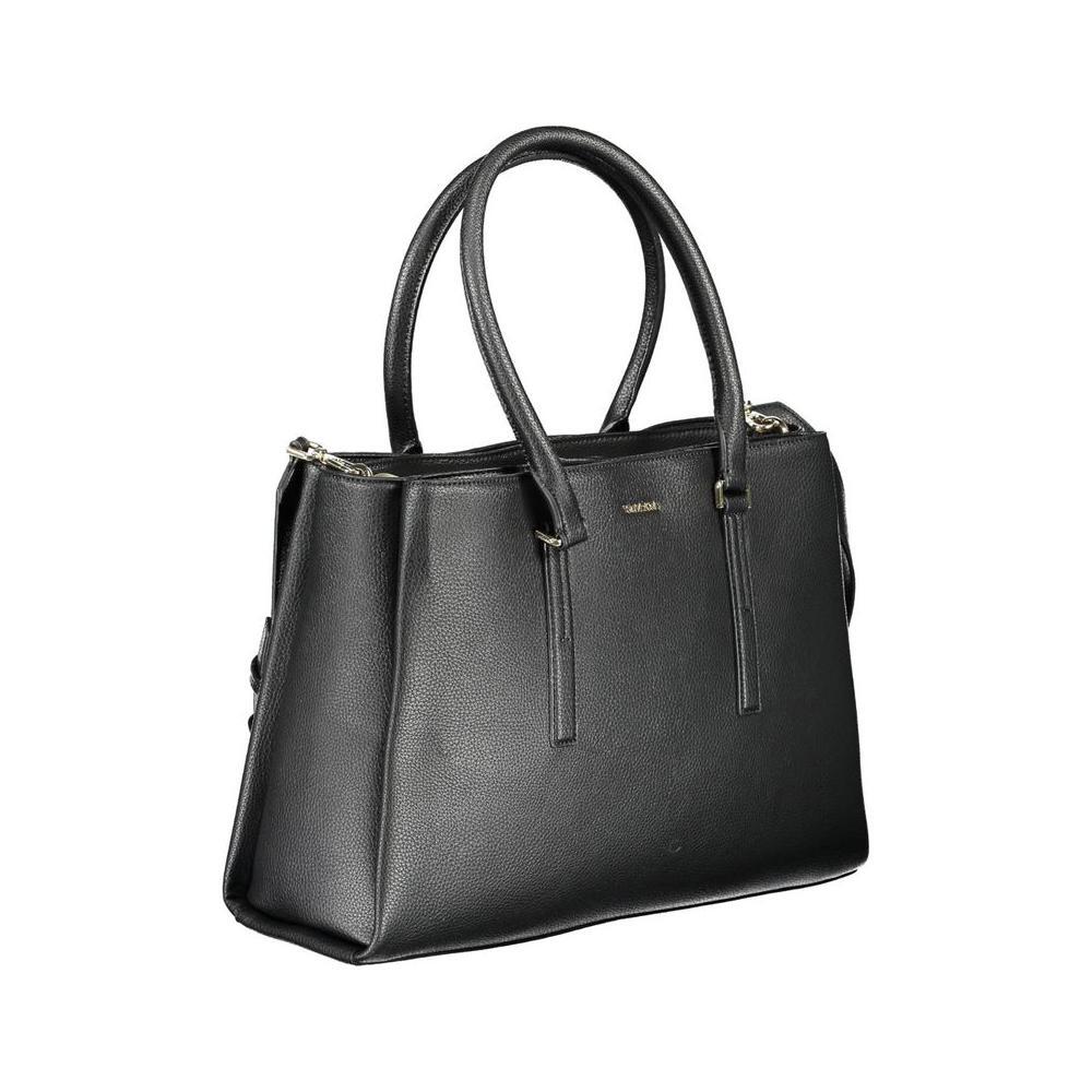 Calvin Klein Black Polyester Handbag