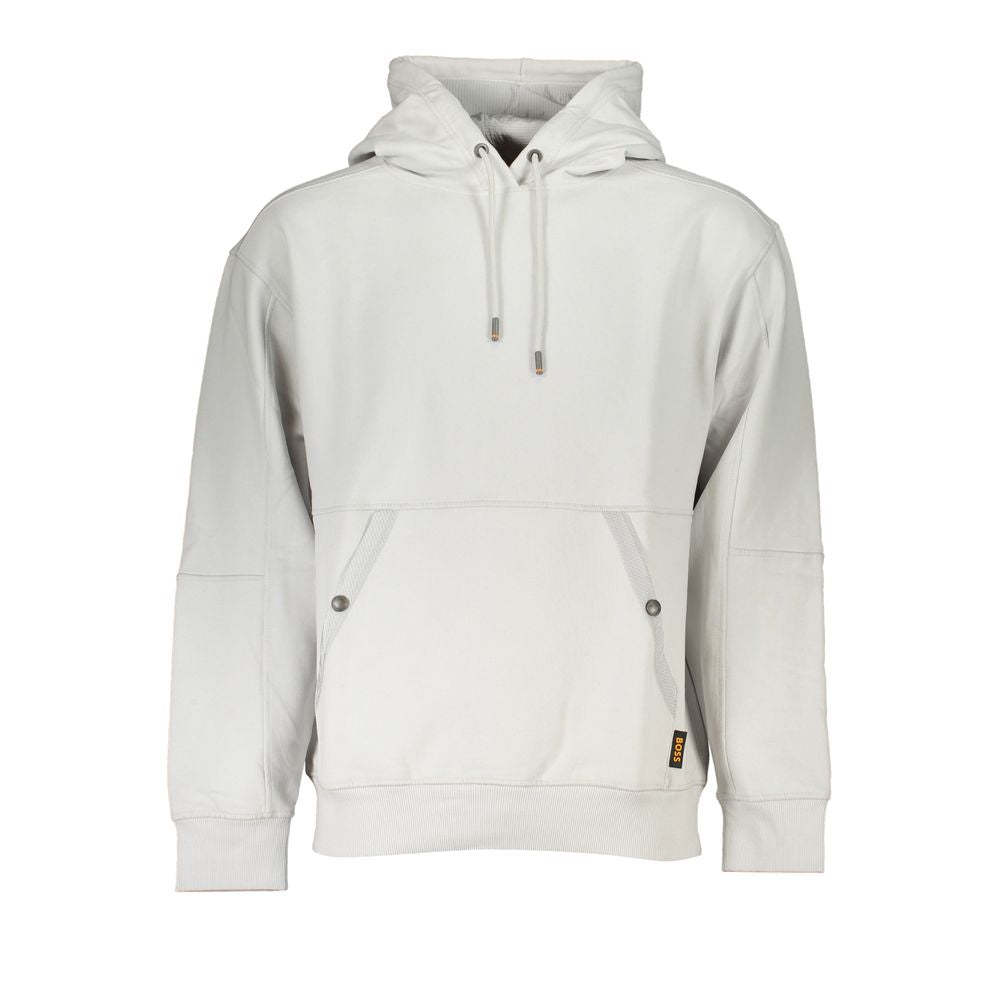 Hugo Boss Gray Cotton Sweater BO-28189-S