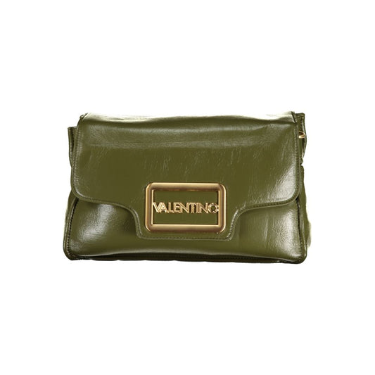 Mario Valentino Verde Polyurethane Women's Bag with Adjustable Strap