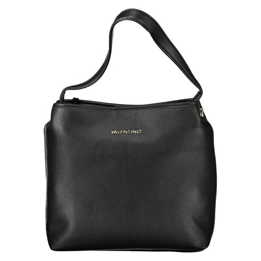 Mario Valentino Black Polyurethane Women's Bag