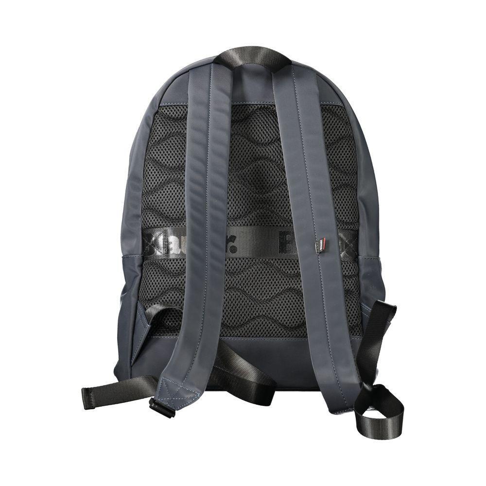 Front view with bag zipped and handles upright.