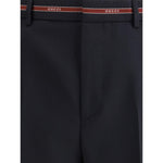 Gucci Selvedge detail Wool Pants GU-832544Z7AQV4668-IT48 | M