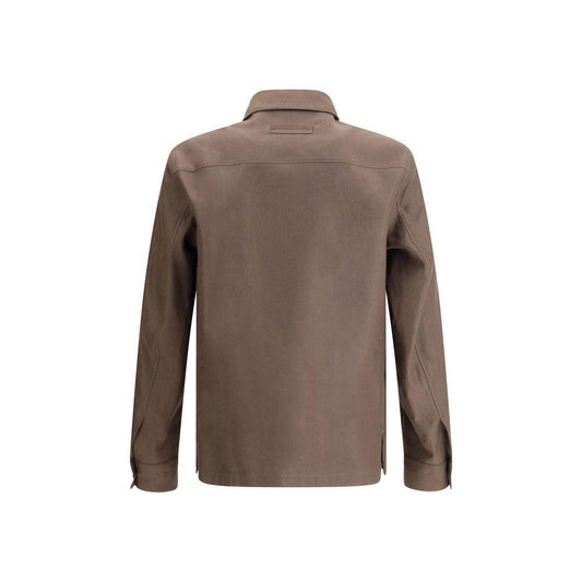 ZEGNA Linen Shirt Jacket ZE-UFV60A9SOT10BN07-XL