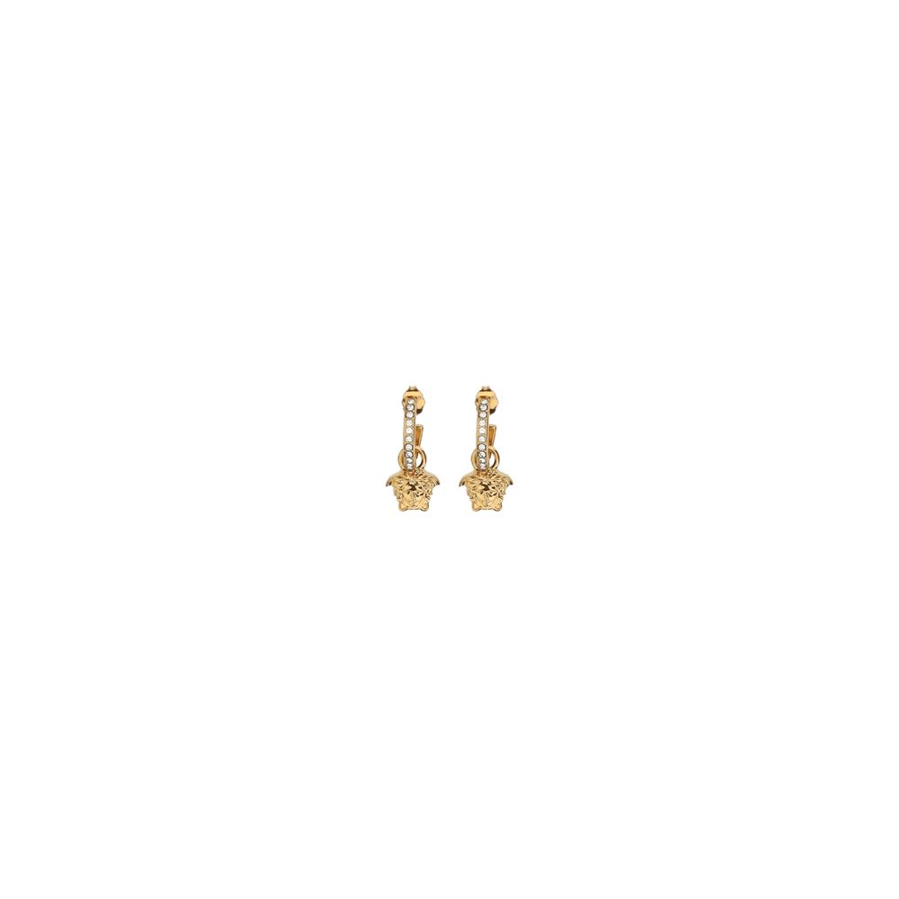Versace Gold Metal Earrings 1728,72470364320,Accessories,Earrings - Jewellery - Accessories,Gold,Jewellery - Accessories,New with tags,One Size,Versace,Women