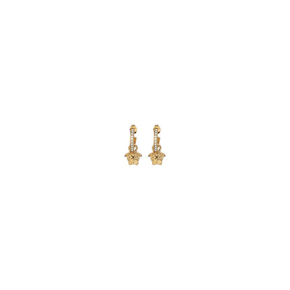 Versace Gold Metal Earrings 1728,72470364320,Accessories,Earrings - Jewellery - Accessories,Gold,Jewellery - Accessories,New with tags,One Size,Versace,Women