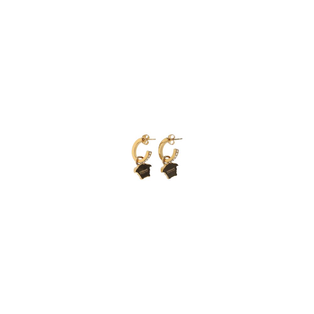Versace Gold Metal Earrings 1728,72470364320,Accessories,Earrings - Jewellery - Accessories,Gold,Jewellery - Accessories,New with tags,One Size,Versace,Women