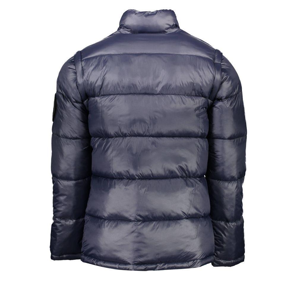 Plein Sport Blue Polyester Jacket PL-9855-IT50 | L