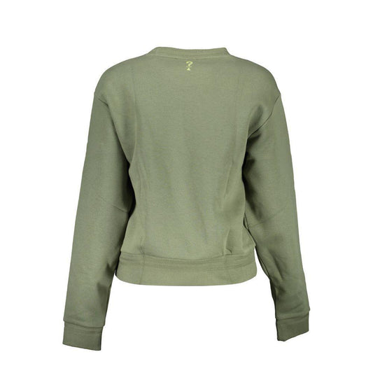 Guess Jeans Green Cotton Sweater