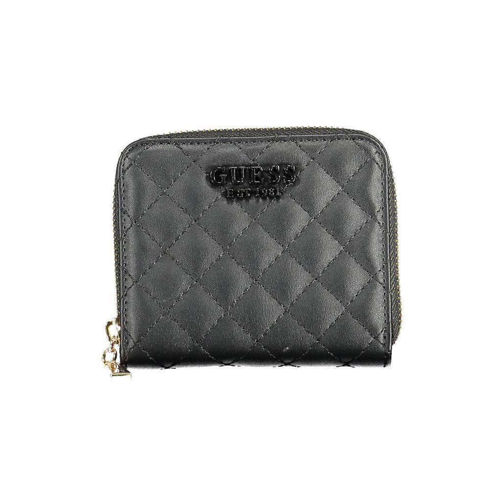 Guess Jeans Black Polyethylene Wallet GU-10895