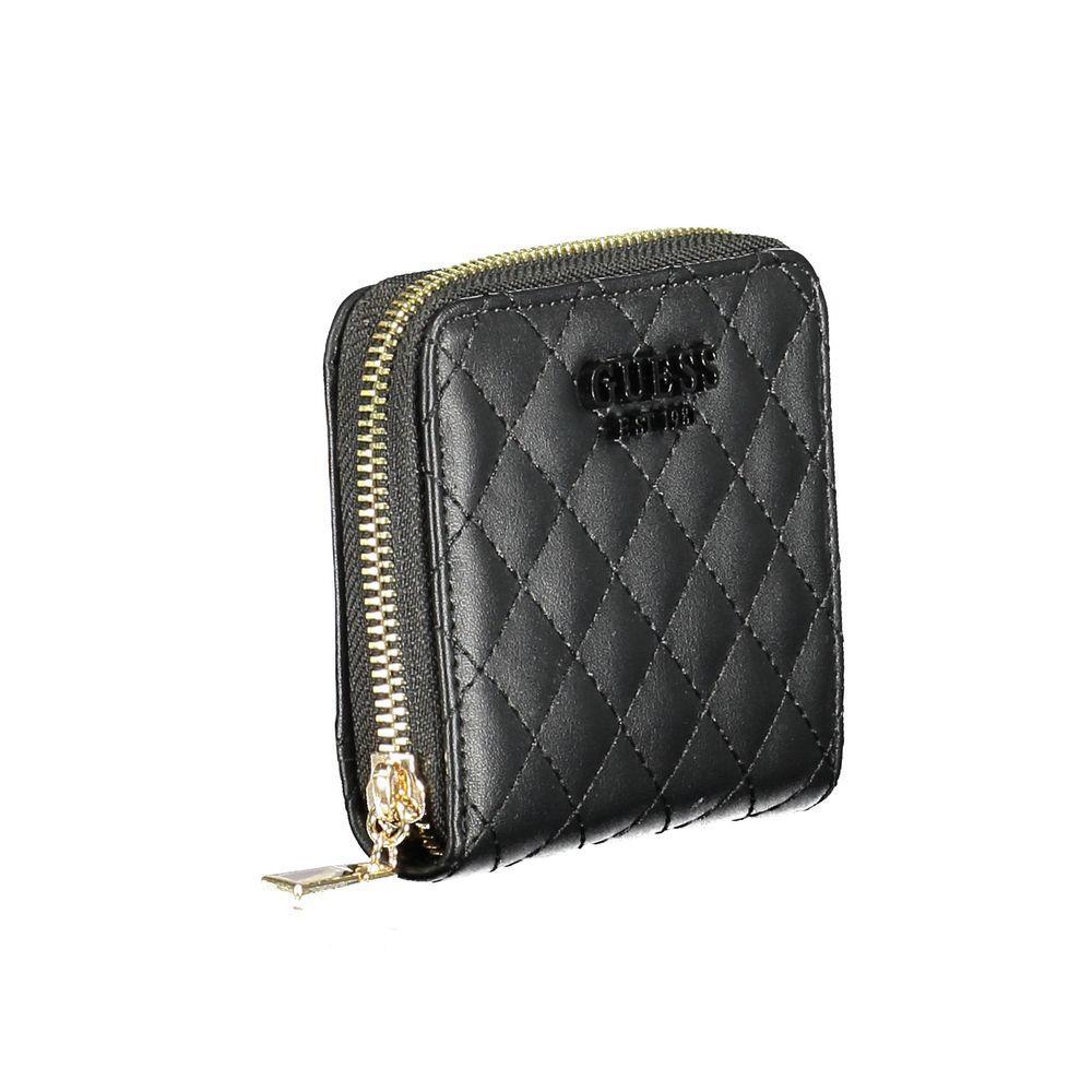 Guess Jeans Black Polyethylene Wallet GU-10895