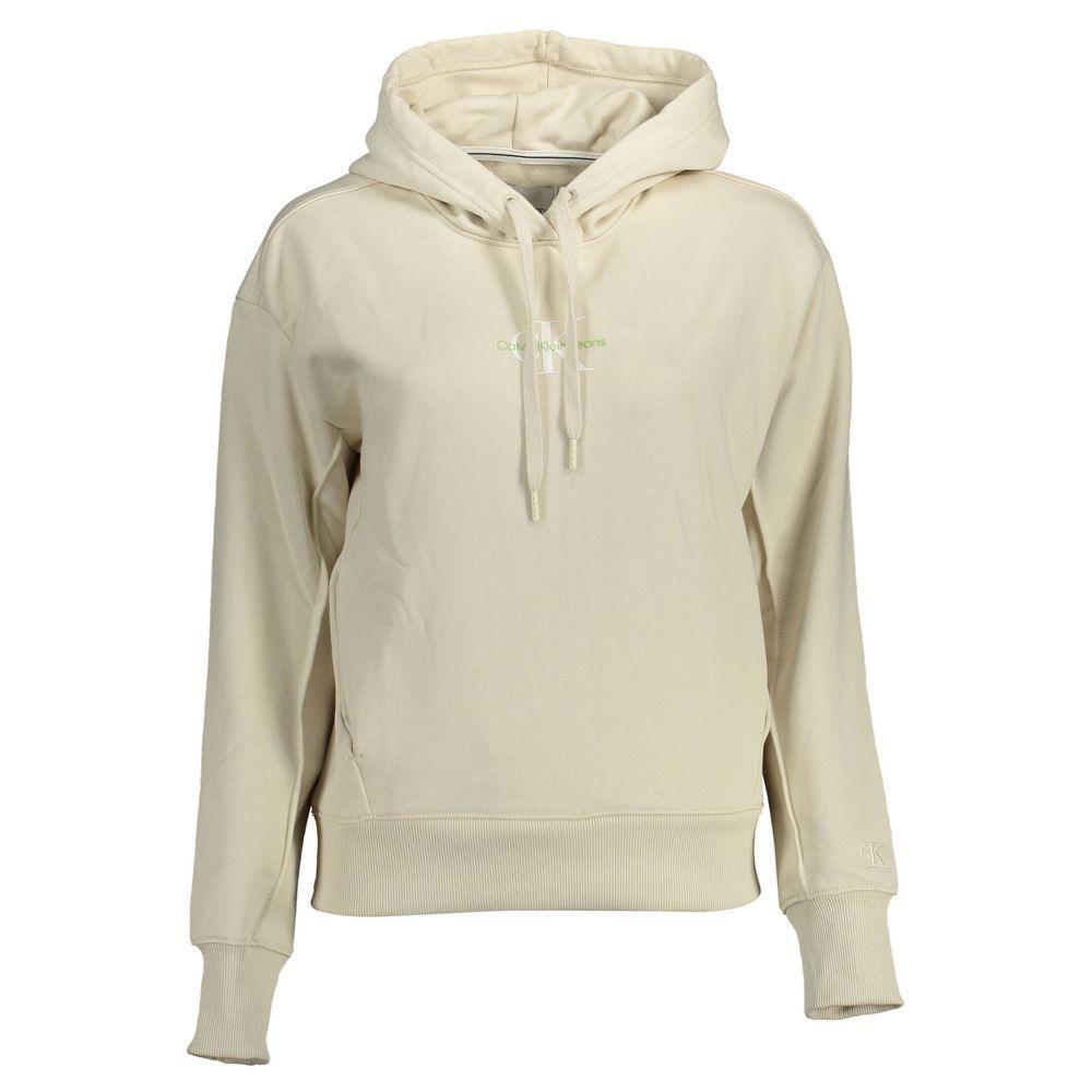 Calvin Klein Beige Cotton Sweater CA-11631-XL