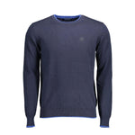 North Sails Blue Cotton Sweater NO-12577-XXL